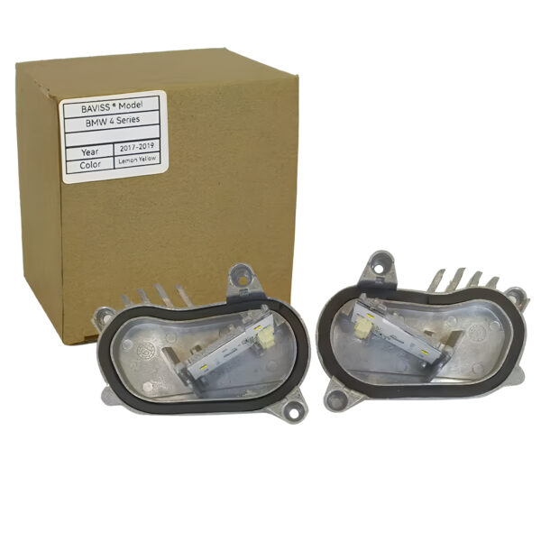 Moduł YELLOW DRL do BMW F32/F33/F36 2017-2020 XENON LCI zmiana koloru na żółty - obrazek 3