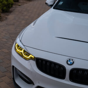 Moduł YELLOW DRL do BMW F80/F82 2017-2020 LCI Headlights zmiana koloru na żółty - obrazek 2