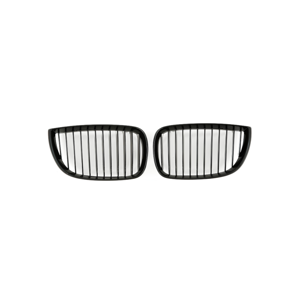 Atrapa Nerki Grill E87 BMW CZARNY POŁYSK 1 ŻEBRO 1 SERIES (2004–2007) PRE-LCI - obrazek 2