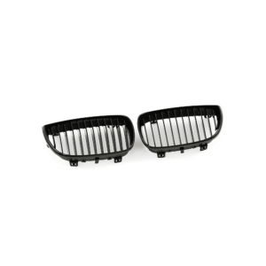 Atrapa Nerki Grill E87 BMW CZARNY POŁYSK 1 ŻEBRO 1 SERIES (2004–2007) PRE-LCI - obrazek 4