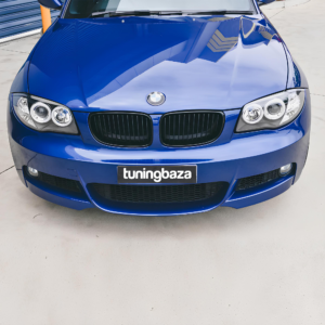 Atrapa Nerki Grill E87 BMW CZARNY POŁYSK 1 ŻEBRO LCI 1 SERIES (2008–2013) - obrazek 6