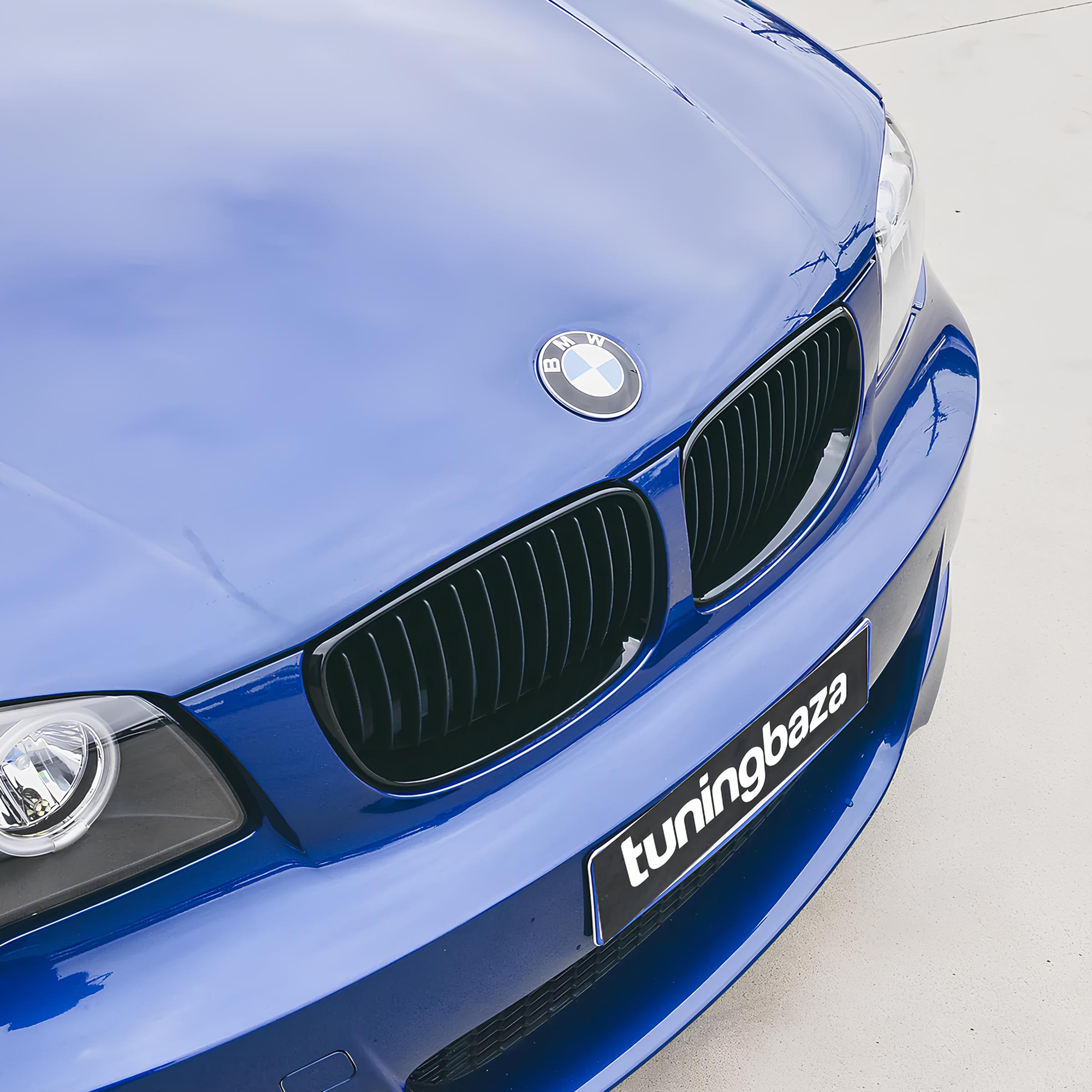 Atrapa Nerki Grill E87 BMW CZARNY POŁYSK 1 ŻEBRO LCI 1 SERIES (2008–2013) - obrazek 7