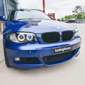Atrapa Nerki Grill E87 BMW CZARNY POŁYSK 1 ŻEBRO LCI 1 SERIES (2008–2013) - obrazek 5