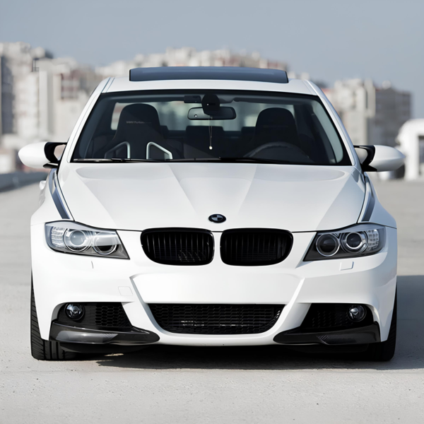 Atrapa Nerki Grill BMW E90 CZARNY POŁYSK 1 ŻEBRO (2008–2011) LCI 3 SERIES - obrazek 5