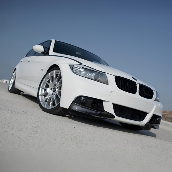 Atrapa Nerki Grill BMW E90 CZARNY POŁYSK 1 ŻEBRO (2008–2011) LCI 3 SERIES - obrazek 3
