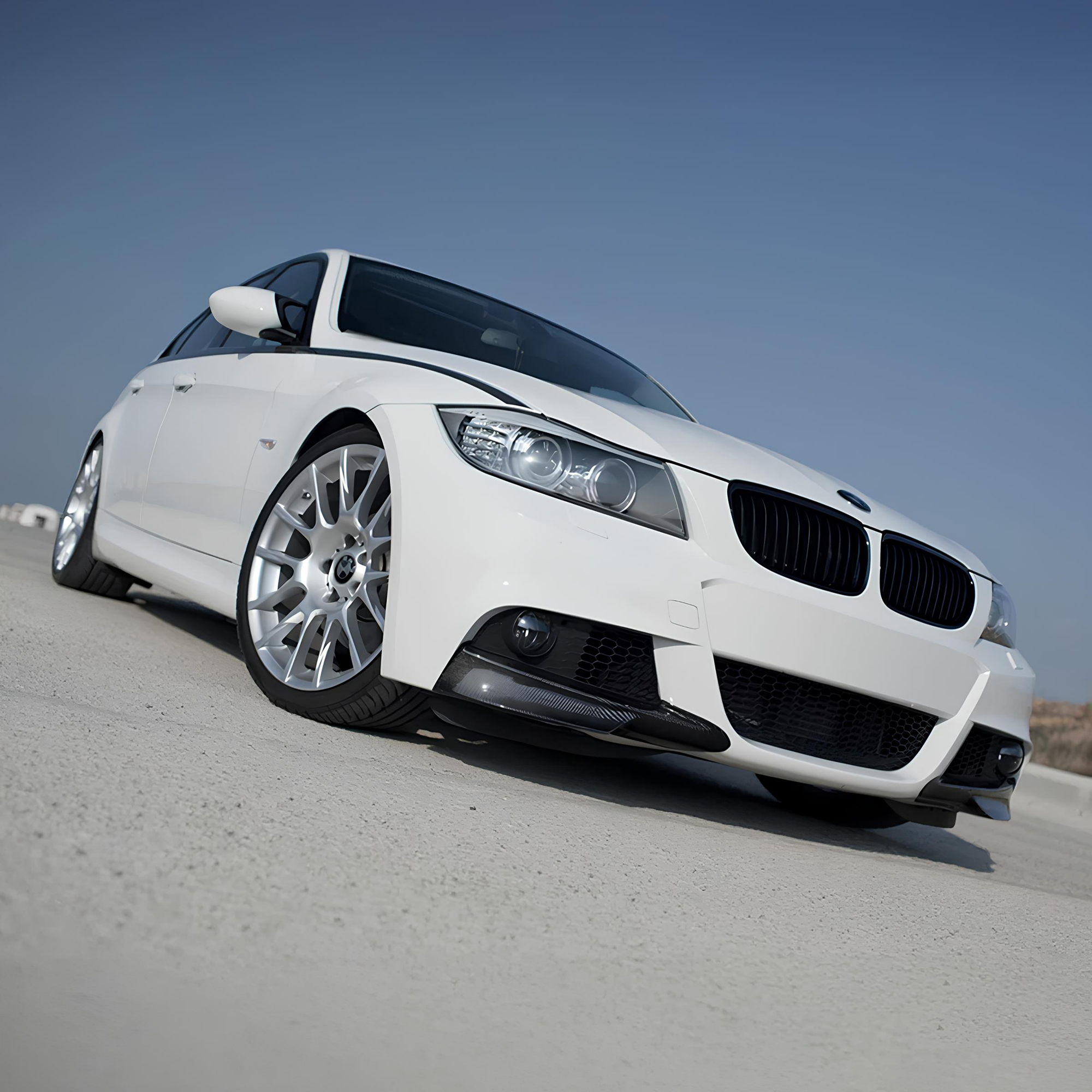 Atrapa Nerki Grill BMW E90 CZARNY POŁYSK 1 ŻEBRO (2008–2011) LCI 3 SERIES - obrazek 3