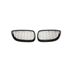 Nerki atrapa grill E92 BMW CZARNY POŁYSK 1 ŻEBRO 3 SERIES COUPE 2006–2010 / M3 2007–2013 - obrazek 3