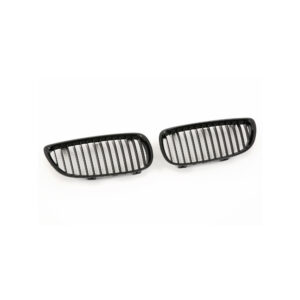 Nerki atrapa grill E92 BMW CZARNY POŁYSK 1 ŻEBRO 3 SERIES COUPE 2006–2010 / M3 2007–2013 - obrazek 4