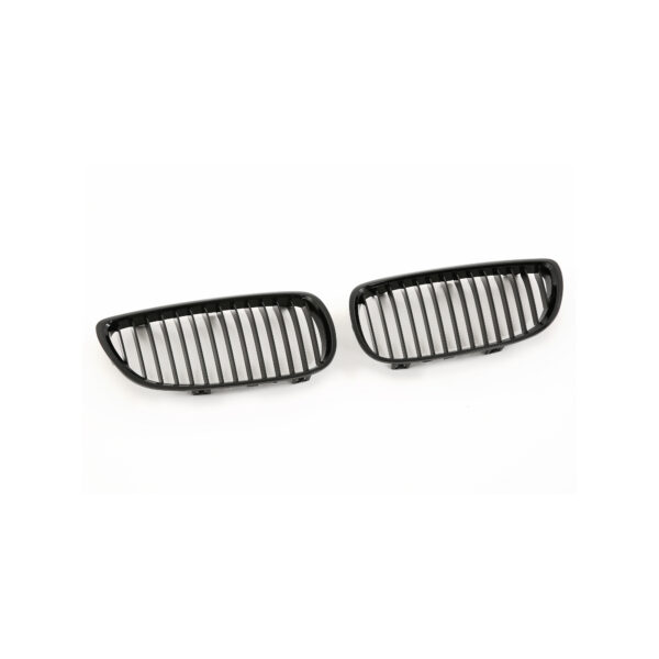 Nerki atrapa grill E92 BMW CZARNY POŁYSK 1 ŻEBRO 3 SERIES COUPE 2006–2010 / M3 2007–2013 - obrazek 4