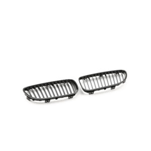 Atrapa Nerki Grill BMW Serii 3 E92 / E93 LCI (2010–2013) | 1 ŻEBRO | Czarny Połysk - obrazek 4