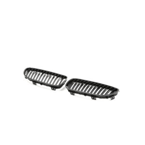 Atrapa Nerki Grill BMW Serii 3 E92 / E93 LCI (2010–2013) | 1 ŻEBRO | Czarny Połysk - obrazek 3