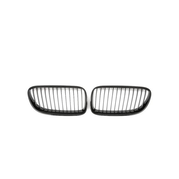 Atrapa Nerki Grill BMW Serii 3 E92 / E93 LCI (2010–2013) | 1 ŻEBRO | Czarny Połysk - obrazek 2