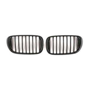 Nerki atrapa grill G12 BMW 7 SERIES CZARNY POŁYSK 1 ŻEBRO 2016–2019 - obrazek 3