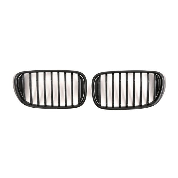 Nerki atrapa grill G12 BMW 7 SERIES CZARNY POŁYSK 1 ŻEBRO 2016–2019 - obrazek 3