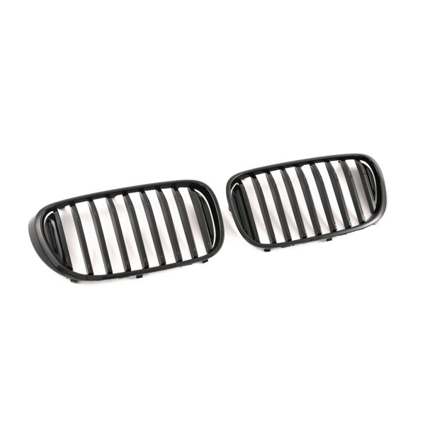 Nerki atrapa grill G12 BMW 7 SERIES CZARNY POŁYSK 1 ŻEBRO 2016–2019 - obrazek 2