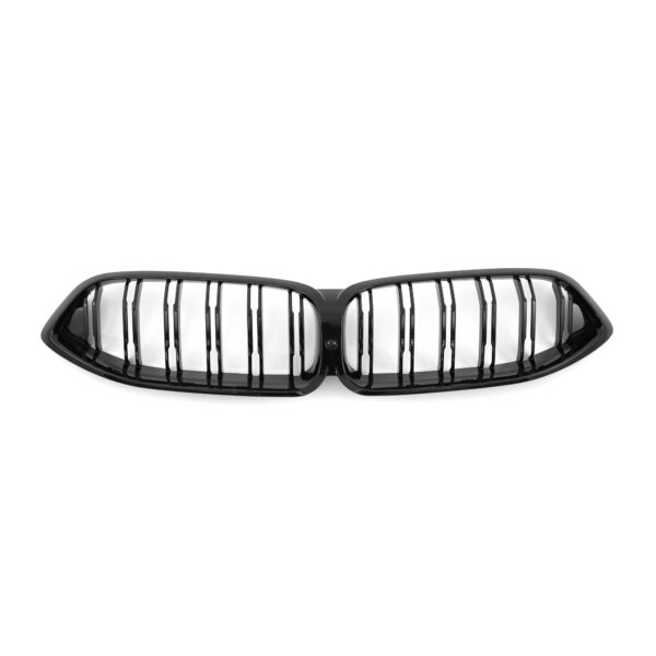 Nerki atrapa grill G14 BMW 8 SERIES CZARNY POŁYSK M STYLE 2018–2019 - obrazek 2
