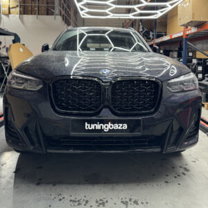 Nerki atrapa grill G01/G02 BMW BLACK DIAMOND + CZARNA RAMKA LCI X3/X4 2021–ON - obrazek 3