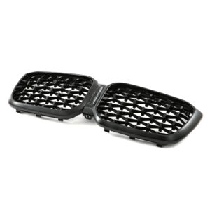 Nerki atrapa grill G01/G02 BMW BLACK DIAMOND + CZARNA RAMKA LCI X3/X4 2021–ON - obrazek 6