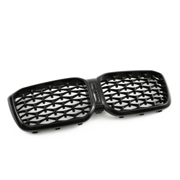 Nerki atrapa grill G01/G02 BMW BLACK DIAMOND + CZARNA RAMKA LCI X3/X4 2021–ON - obrazek 7