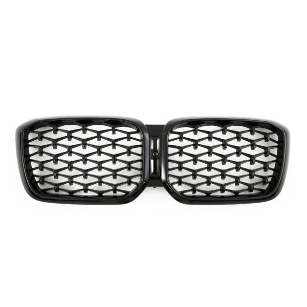 Atrapa Nerki Grill BMW X3/X4 G01/G02 LCI BLACK DIAMOND + CZARNA RAMKA (2021–ON) - obrazek 5