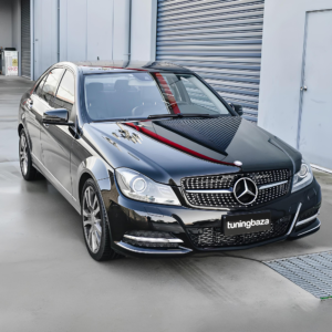 Atrapa Grill Mercedes C-Klasa W204 (2007–2014) | Diamond Look | Chrom + Czarny Połysk - obrazek 6