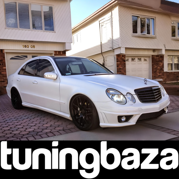 Atrapa Grill ASSY ALL BLACK Mercedes E-Class W211 LIFT (2007–2009) - obrazek 4