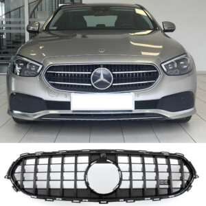 Atrapa grill GT STYLE W213/S213 Mercedes E-CLASS CZARNY POŁYSK FACELIFT 07/2020–ON ( AVANTGARDE !!!!!!!!!! )