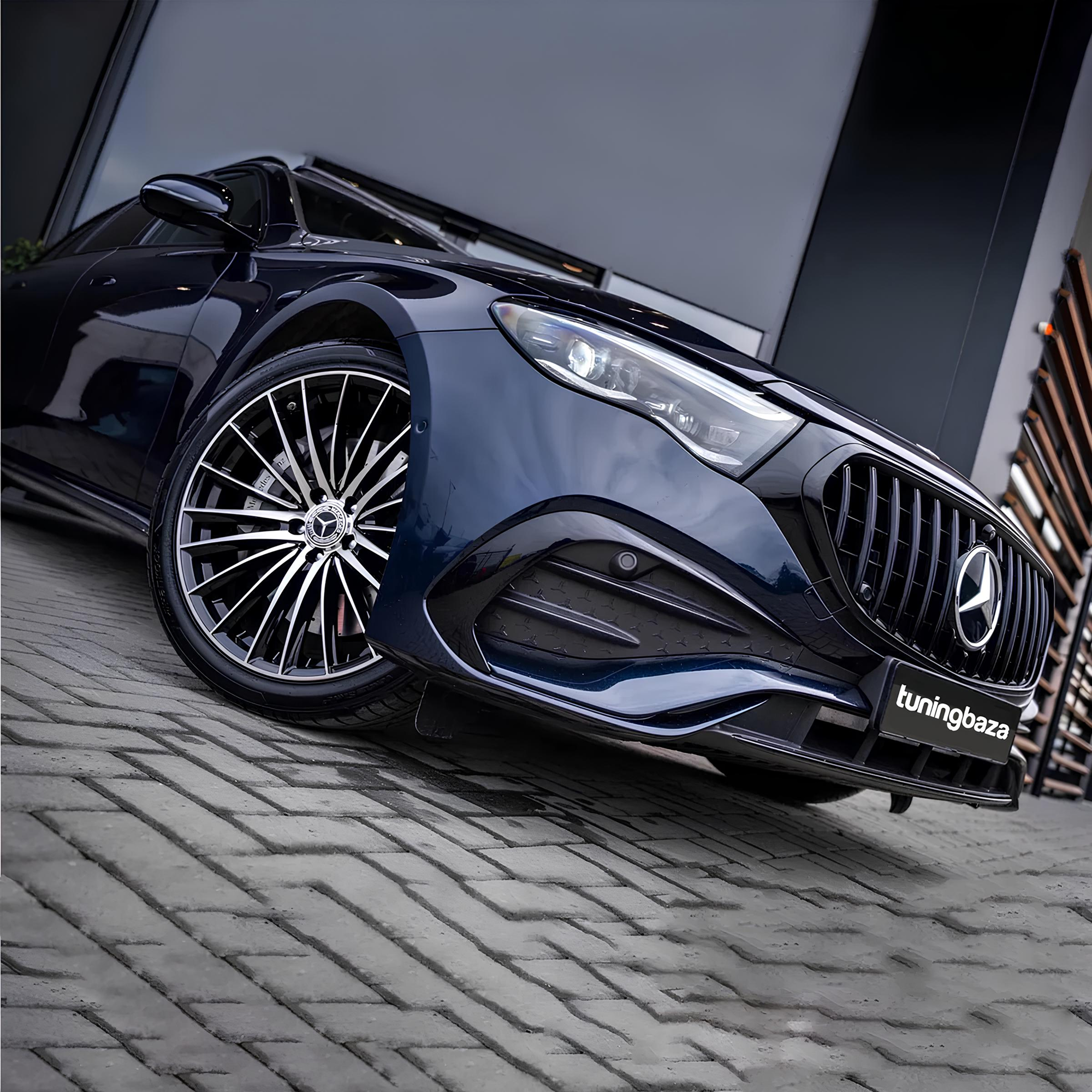 Atrapa Grill GT STYLE ALL BLACK Mercedes E-Class W214/S214/X214 2023–ON (SA-5B6 – podświetlany grill) - obrazek 3