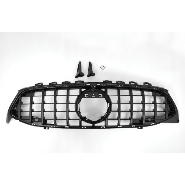 Atrapa Grill GT STYLE CZARNY POŁYSK Mercedes CLA C118 / X118 09/2019–06/2023 (PRE-FACELIFT) - obrazek 2