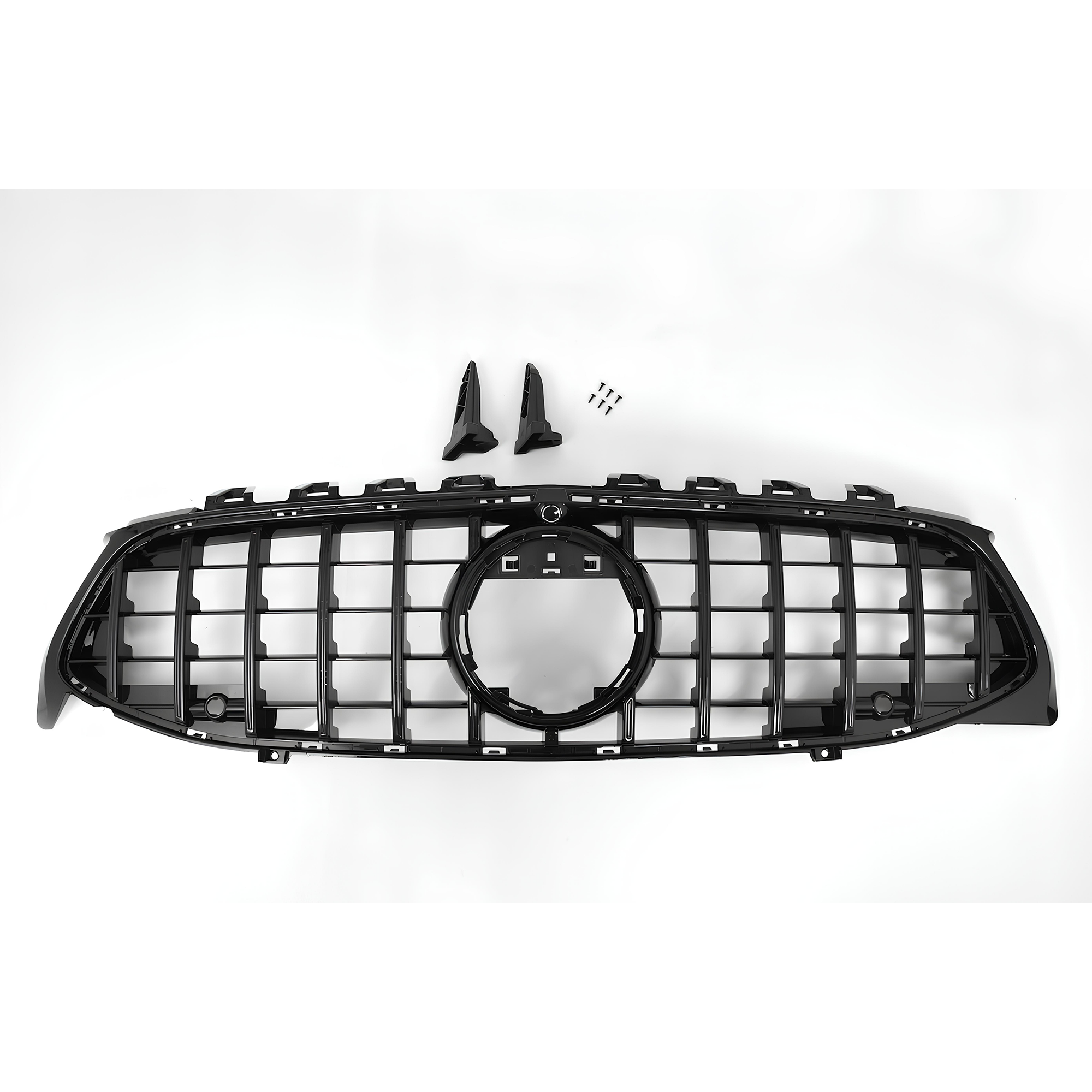 Atrapa Grill GT STYLE CZARNY POŁYSK Mercedes CLA C118 / X118 09/2019–06/2023 (PRE-FACELIFT) - obrazek 2