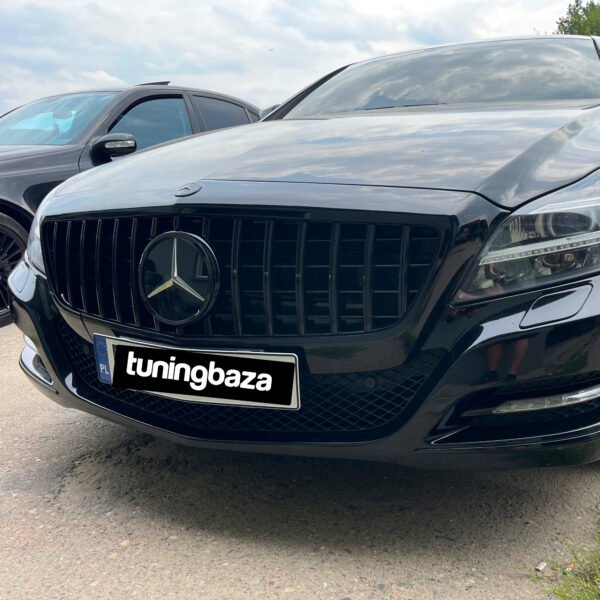 Atrapa Grill Mercedes CLS W218 / X218 (2011–2014) GT-Style (Panamericana) Czarny Połysk - obrazek 2