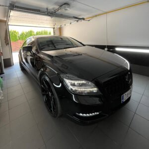Atrapa Grill Mercedes CLS W218 / X218 (2011–2014) GT-Style (Panamericana) Czarny Połysk - obrazek 4