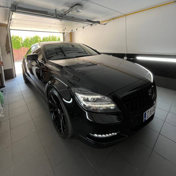 Atrapa Grill Mercedes CLS W218 / X218 (2011–2014) GT-Style (Panamericana) Czarny Połysk - obrazek 4