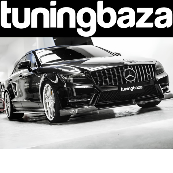 Atrapa Grill PANAMERICANA LOOK Mercedes CLS W218 (2011–2014) | Czarny Połysk  - obrazek 3