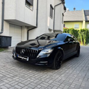 Atrapa Grill Mercedes CLS W218 / X218 (2011–2014) GT-Style (Panamericana) Czarny Połysk - obrazek 5