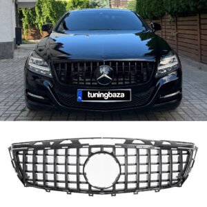 Atrapa Grill Mercedes CLS W218 / X218 (2011–2014) GT-Style (Panamericana) Czarny Połysk
