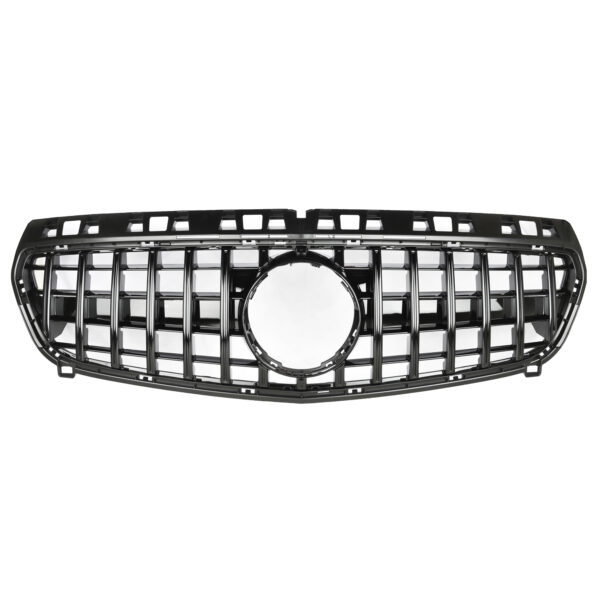 Atrapa grill GT STYLE Mercedes A-Class W176 CZARNY POŁYSK 07/2012–09/2015 (PRE-FACELIFT) - obrazek 4