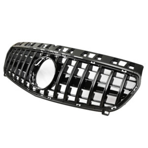Atrapa grill GT STYLE Mercedes A-Class W176 CZARNY POŁYSK 07/2012–09/2015 (PRE-FACELIFT) - obrazek 2