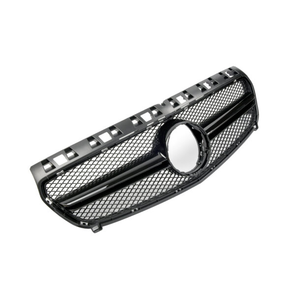 Atrapa grill GT STYLE Mercedes A-Class W176 CZARNY POŁYSK PRE-FACELIFT 2012–2015 - obrazek 3