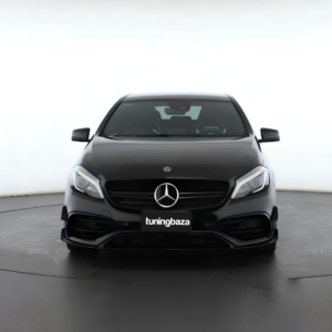 Atrapa Grill GT STYLE Mercedes A-Class W176 POLIFT (2016-2018) CZARNY POŁYSK - obrazek 4