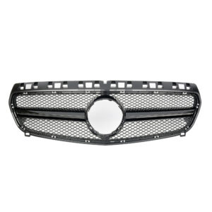 Atrapa grill GT STYLE Mercedes A-Class W176 CZARNY POŁYSK PRE-FACELIFT 2012–2015 - obrazek 1