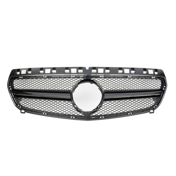 Atrapa grill GT STYLE Mercedes A-Class W176 CZARNY POŁYSK PRE-FACELIFT 2012–2015
