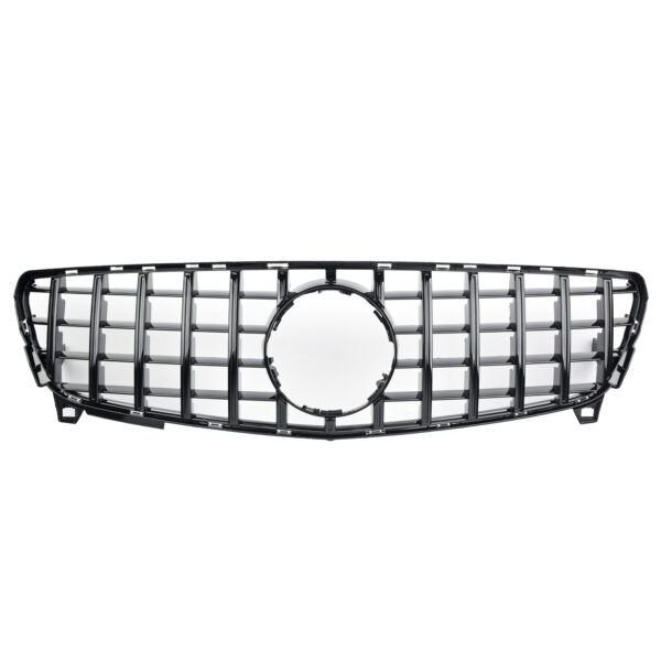 Atrapa Grill Mercedes W176 A176 15–18 AMG GT Panamericana LCI Czarny połysk - obrazek 2