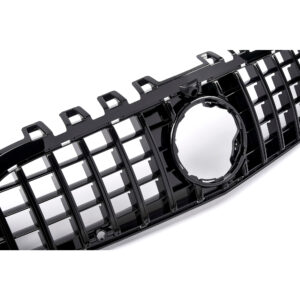 Atrapa grill GT STYLE Mercedes A-Class W177/V177 CZARNY POŁYSK PRE-FACELIFT 06/2018–12/2022 - obrazek 2