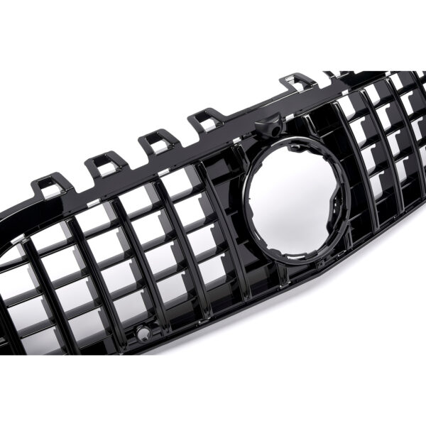 Atrapa grill GT STYLE Mercedes A-Class W177/V177 CZARNY POŁYSK PRE-FACELIFT 06/2018–12/2022 - obrazek 2
