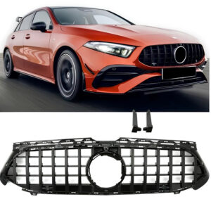 Atrapa grill GT STYLE ALL BLACK Mercedes A-Class W177/V177 FACELIFT 2023–ON