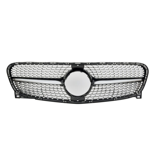 Atrapa grill DIAMOND Mercedes GLA X156 CHROM + CHROM 2013–2016 (PRE-FACELIFT)