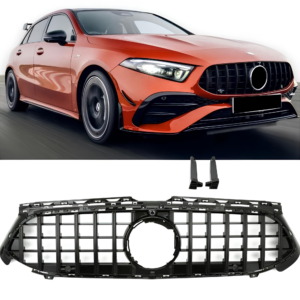 Atrapa Grill GT STYLE ALL BLACK Mercedes A-Class W177 / V177 FACELIFT (2023–ON)