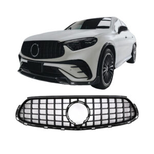 Atrapa grill GT STYLE Mercedes GLC W254 / C254 AMG-LINE CZARNY POŁYSK 2022–ON
