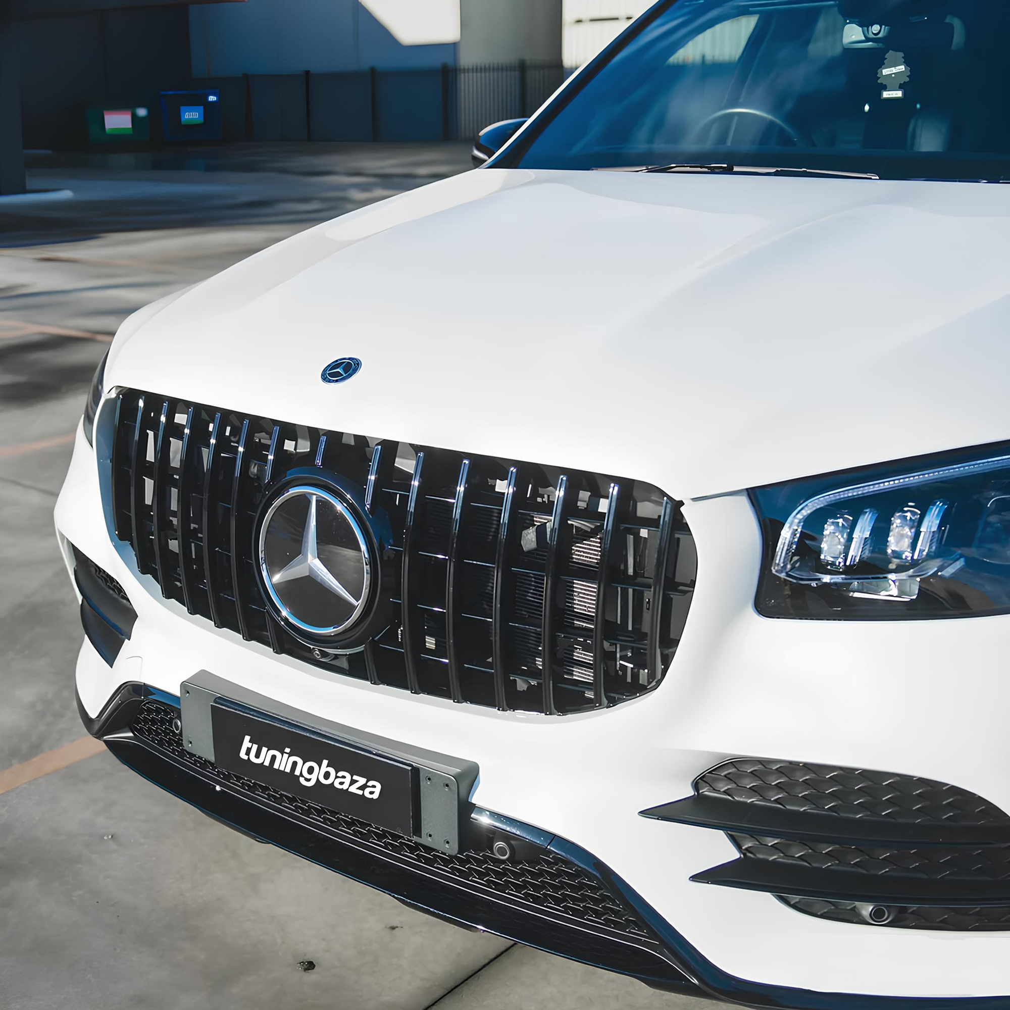 Atrapa Grill GT STYLE CZARNY POŁYSK Mercedes GLS X167 FACELIFT (2023+) - obrazek 3